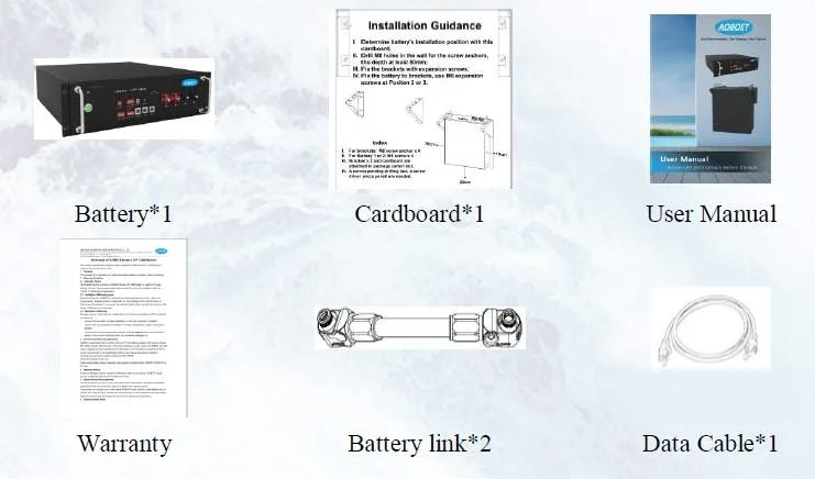 Aobo 2.4kwh Bess Lithium Iron Storage Battery for Home Solar Energy Storage System LFP Battery Power Supply