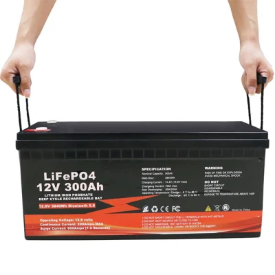 Sistema de armazenamento de energia Células LiFePO4 12V 24V 36V 48V LFP Baterias de íon de lítio 50ah 100ah 150ah 200ah 300ah 400ah 500ah Bateria de lítio solar