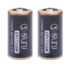 Oferta especial Bateria de íon de lítio 1700mAh 3,6V para brinquedos Eletrodomésticos Er17335m